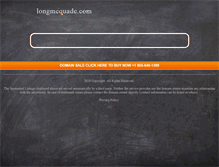 Tablet Screenshot of longmcquade.com